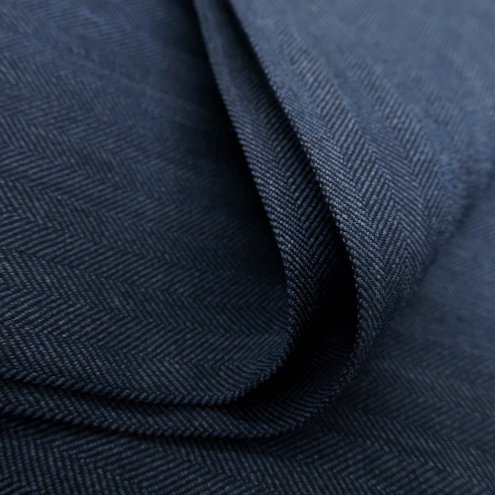 【新品】バルバ BARBA ROMA ウール  イージースラックスパンツ ネイビー【 48 】【 状態ランクN 】【 メンズ 】