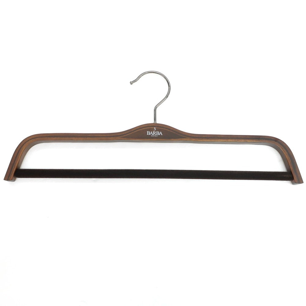 【新品】バルバ BARBA MILANO ウール ドレススラックスパンツ ダークオリーブxブラック【 48 】【 状態ランクN 】【 メンズ 】