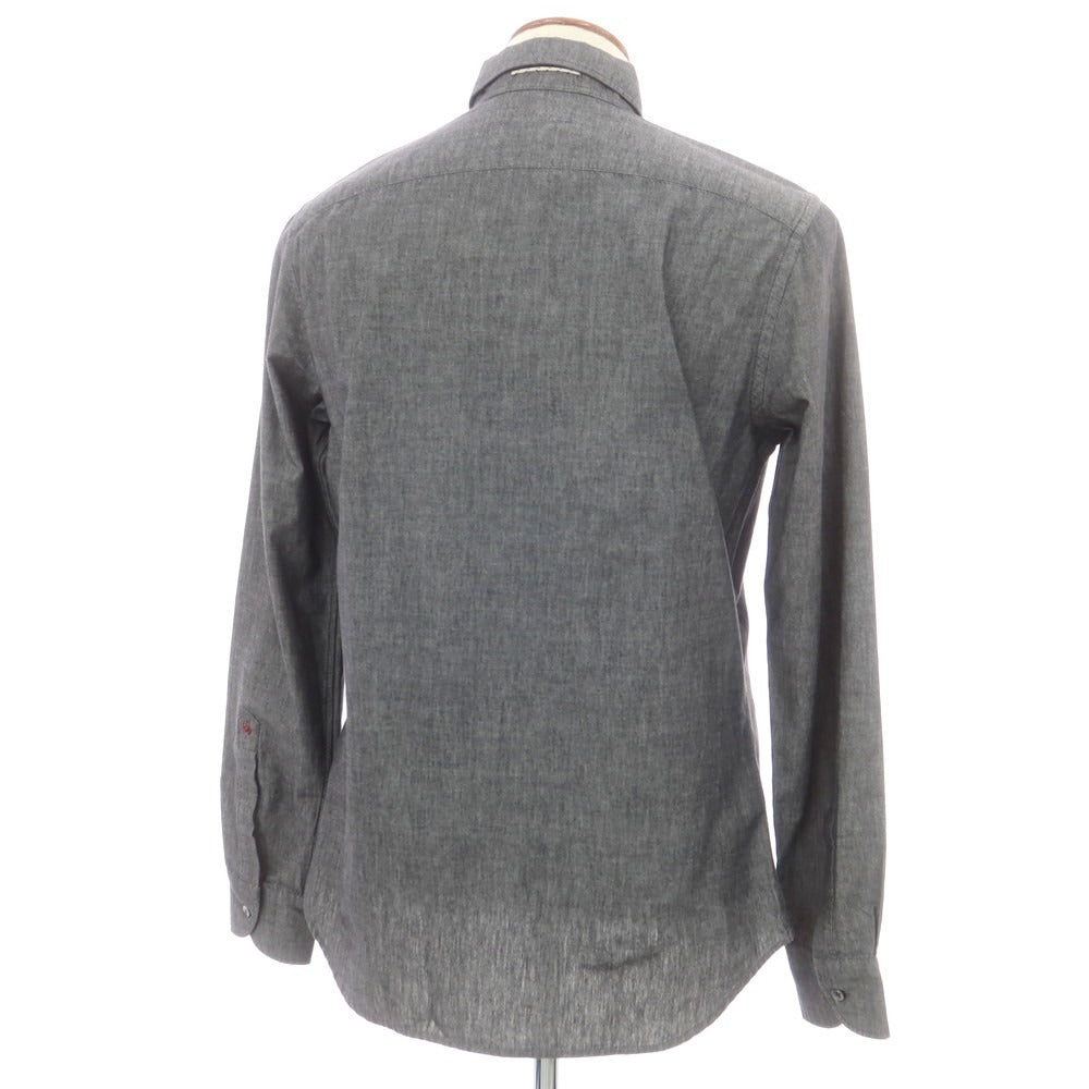 【新品】グランシャツ Glanshirt コットン カジュアルシャツ グレー【 40 】【 状態ランクN 】【 メンズ 】