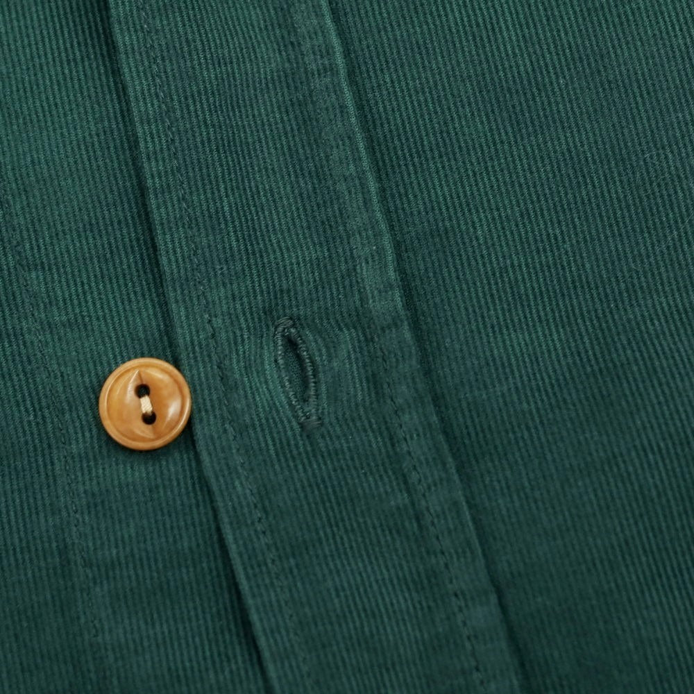 【新品】グランシャツ Glanshirt コットン コーデュロイ  カジュアルシャツ グリーン【 38 】【 状態ランクN 】【 メンズ 】