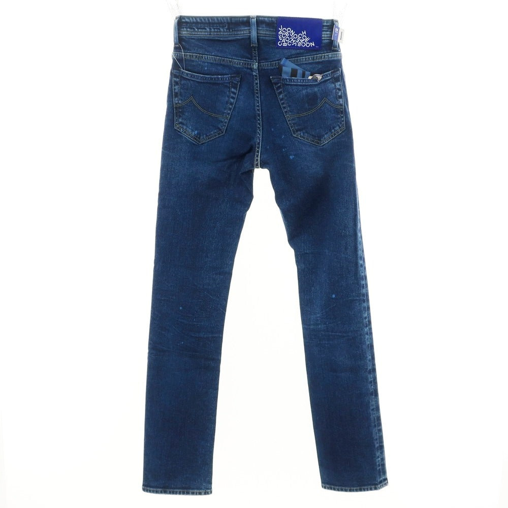 【新品アウトレット】ヤコブコーエン JACOB COHEN BARD ストレッチ コットン ジーンズ デニムパンツ インディゴブルー【 28 】【 状態ランクN- 】【 メンズ 】