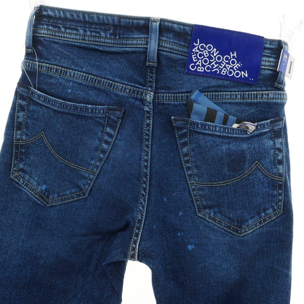 【新品アウトレット】ヤコブコーエン JACOB COHEN BARD ストレッチ コットン ジーンズ デニムパンツ インディゴブルー【 28 】【 状態ランクN- 】【 メンズ 】