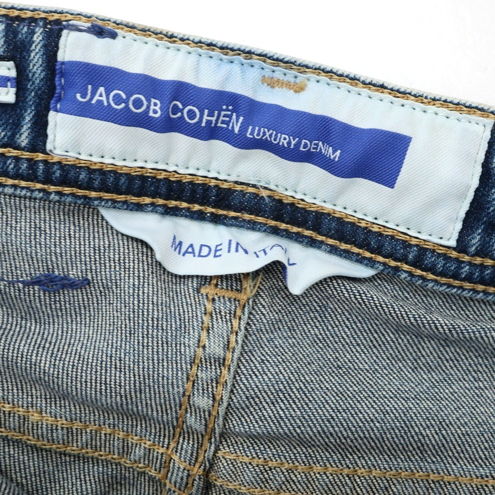 【新品アウトレット】ヤコブコーエン JACOB COHEN BARD ストレッチ コットン ジーンズ デニムパンツ インディゴブルー【 28 】【 状態ランクN- 】【 メンズ 】