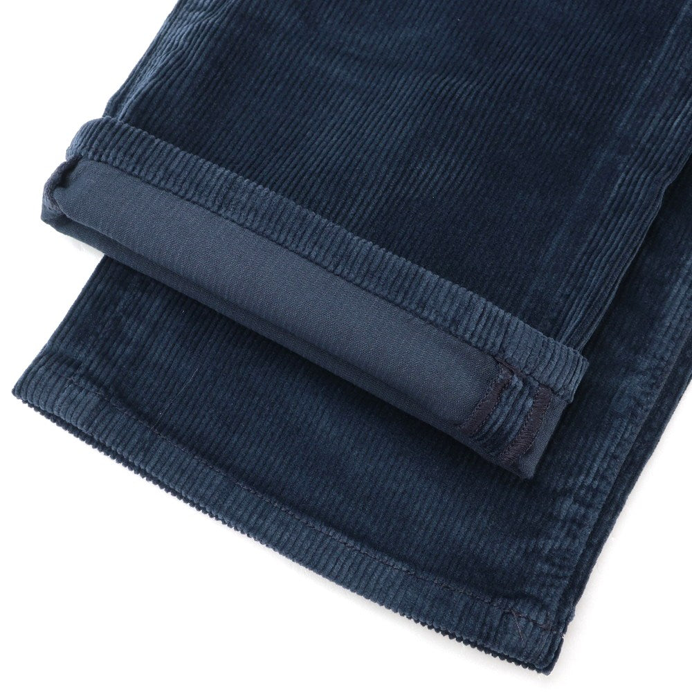 【新品】ヤコブコーエン JACOB COHEN BARD ストレッチ コットンレーヨン コーデュロイパンツ ネイビー【 28 】【 状態ランクN 】【 メンズ 】