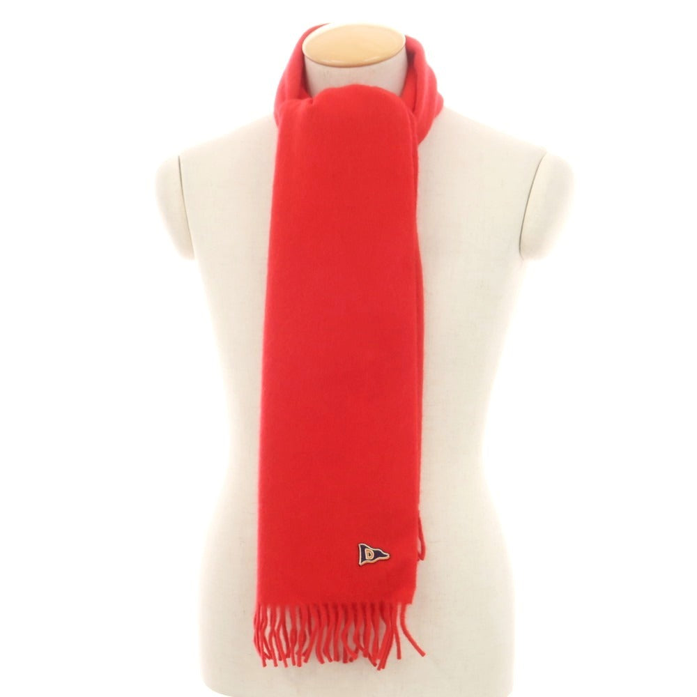 【新品】ドレイクス DRAKES ウールアンゴラ マフラー レッド【 状態ランクN 】【 メンズ 】