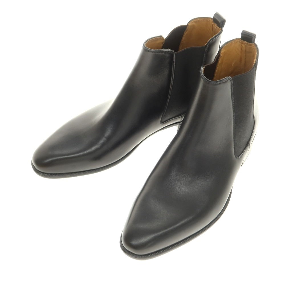【新品アウトレット】ボードインアンドランジ Baudoin & Lange カーフ サイドゴアブーツ ブラック【 41 】【 状態ランクN- 】【 メンズ 】