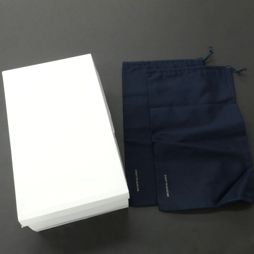 【SALE10%OFF/返品不可】【新品アウトレット】ボードインアンドランジ Baudoin & Lange スエード サイドゴアブーツ ダークブラウン【 40(箱記載のサイズ) 】【 状態ランクN- 】【 メンズ 】