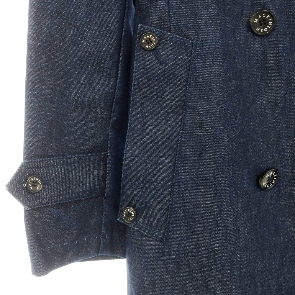 【中古】マッキントッシュ Mackintosh BEAMS F別注 デニム トレンチコート ネイビー【 34 】【 状態ランクB 】【 メンズ 】