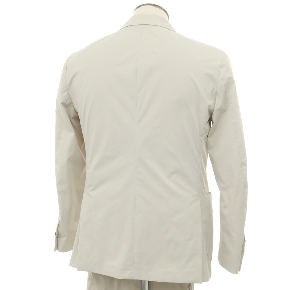 【中古】ラルディーニ LARDINI ストレッチナイロン 3つボタンスーツ ライトベージュ【 48 】【 状態ランクC 】【 メンズ 】
