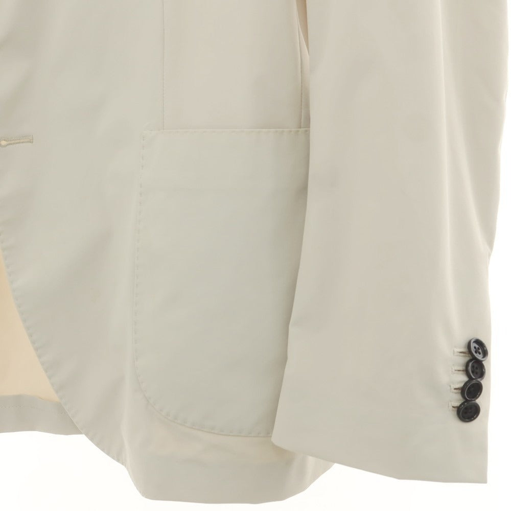 【中古】ラルディーニ LARDINI ストレッチナイロン 3つボタンスーツ ライトベージュ【 48 】【 状態ランクC 】【 メンズ 】