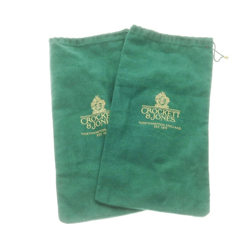 【中古】クロケットアンドジョーンズ CROCKETT&JONES SWANSEA ウイングチップ ドレスシューズ ブラック【 6 1/2E 】【 状態ランクB 】【 メンズ 】