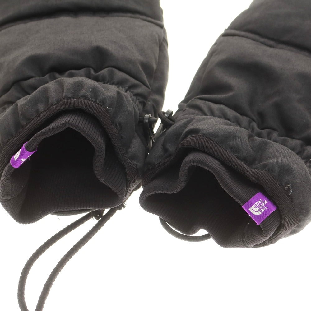 【中古】ザノースフェイスパープルレーベル THE NORTH FACE PURPLE LABEL ポリエステル 手袋 グローブ ブラック【 表記なし 】【 状態ランクB 】【 ユニセックス 】