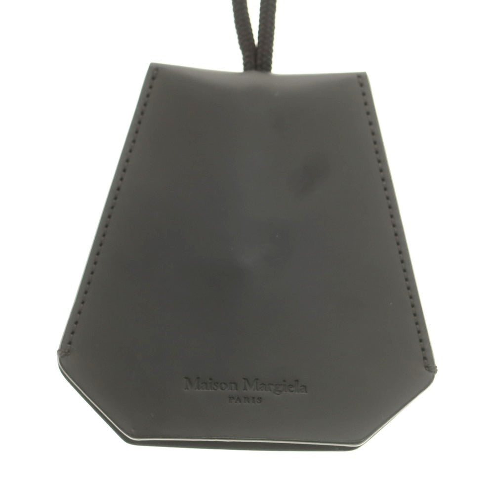 【中古】メゾン マルジェラ Maison Margiela レザー クロシェット ネックレス ブラック【 状態ランクB 】【 ユニセックス 】