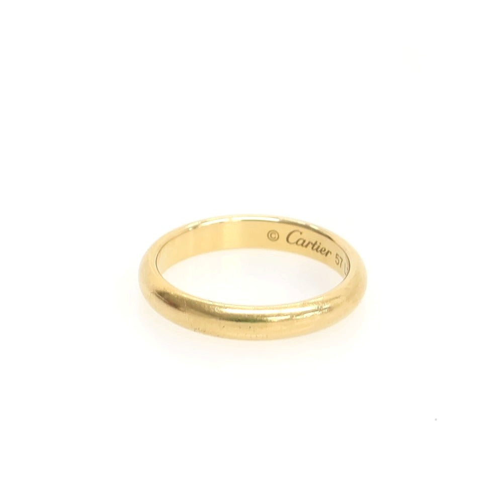 【中古】カルティエ CARTIER 1985 K18YG リング・指輪 ゴールド【 57(約17号) 】【 状態ランクB 】【 ユニセックス 】