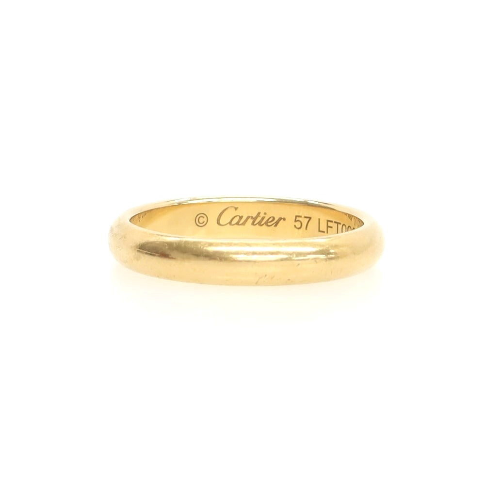 【中古】カルティエ CARTIER 1985 K18YG リング・指輪 ゴールド【 57(約17号) 】【 状態ランクB 】【 ユニセックス 】