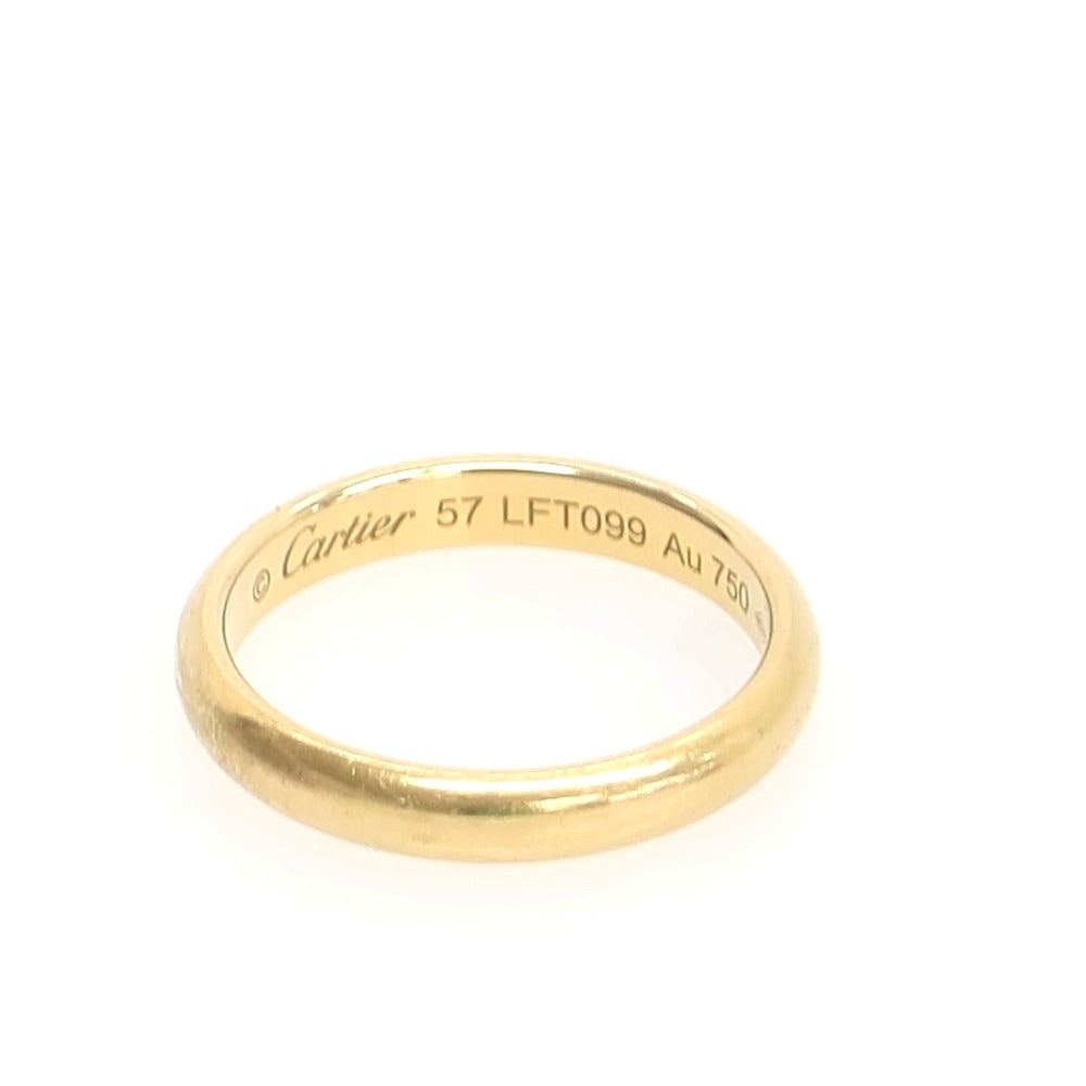 【中古】カルティエ CARTIER 1985 K18YG リング・指輪 ゴールド【 57(約17号) 】【 状態ランクB 】【 ユニセックス 】