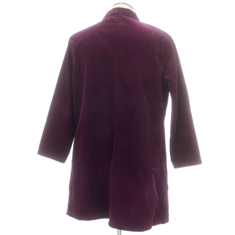 【中古】ホールドファスト HOLD FAST コットン コーデュロイ ショップコート パープル【 L 】【 状態ランクB 】【 メンズ 】