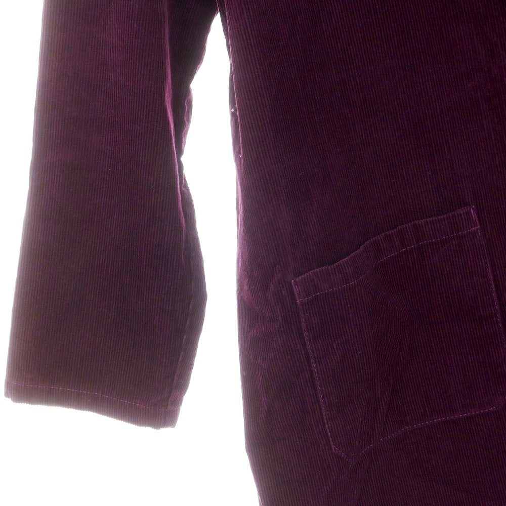 【中古】ホールドファスト HOLD FAST コットン コーデュロイ ショップコート パープル【 L 】【 状態ランクB 】【 メンズ 】