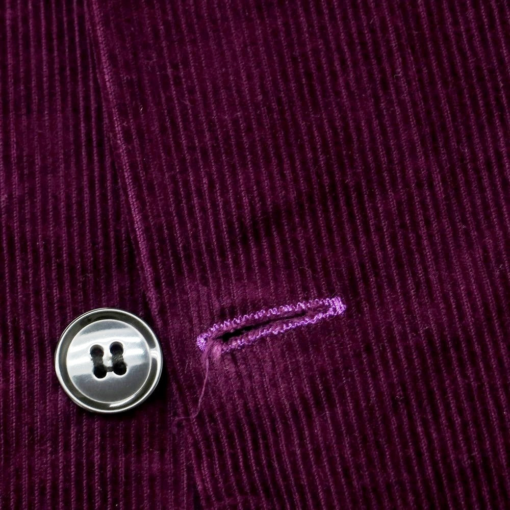 【中古】ホールドファスト HOLD FAST コットン コーデュロイ ショップコート パープル【 L 】【 状態ランクB 】【 メンズ 】