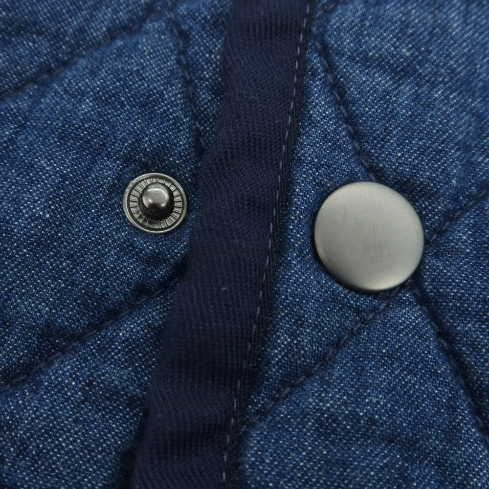 【中古】アーペーセー A.P.C. × JESSICA OGDEN キルティング 中綿ブルゾン ブルー【 M 】【 状態ランクC 】【 メンズ 】