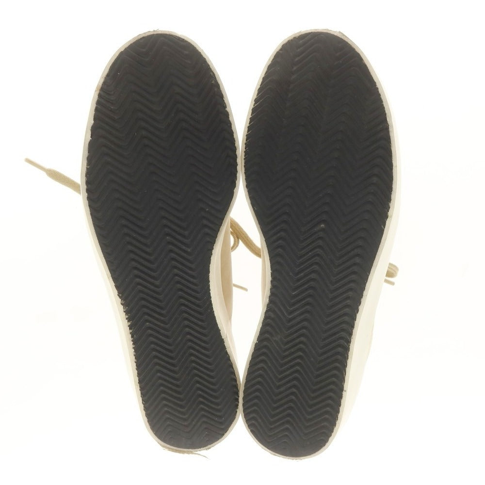 【中古】スパルウォート spalwart ヌバックレザー スニーカー ベージュ【 41 】【 状態ランクB 】【 メンズ 】