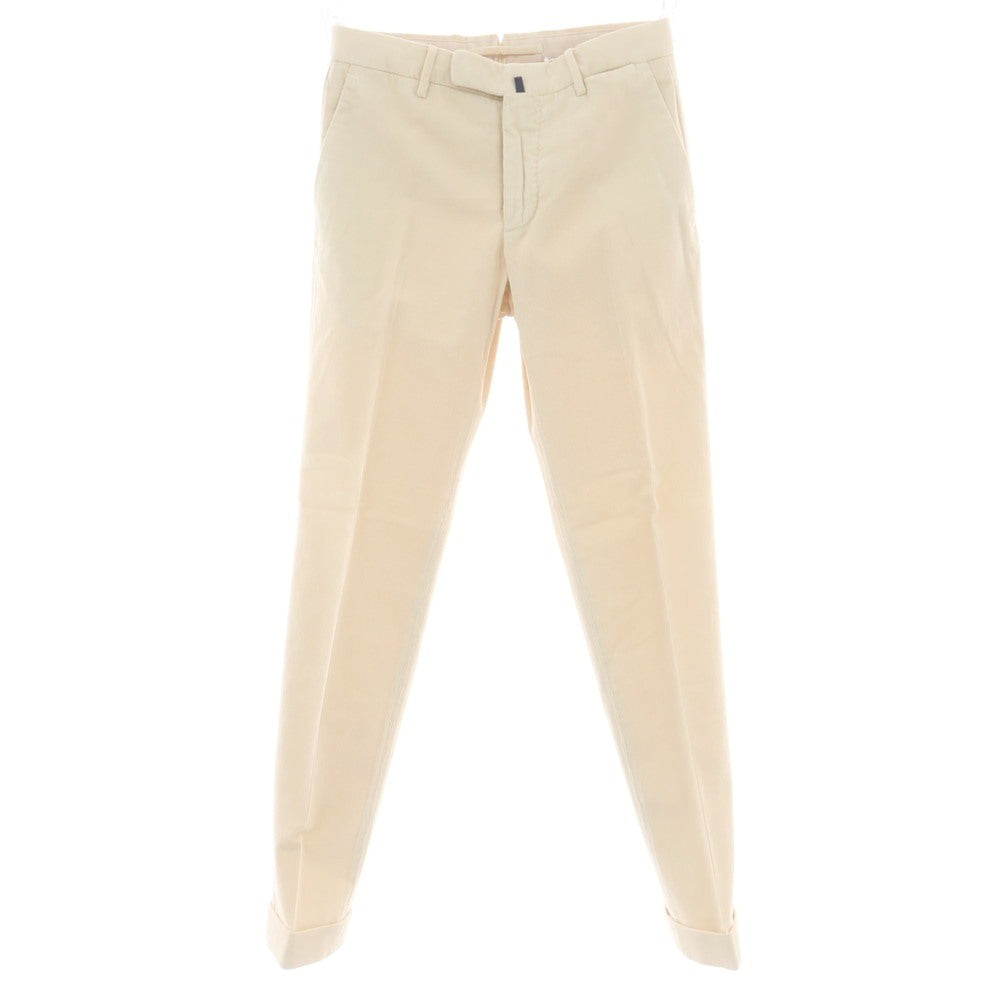 【中古】インコテックス INCOTEX ストレッチ コットン 細畝 コーデュロイパンツ ライトベージュ【 44 】【 状態ランクB 】【 メンズ 】