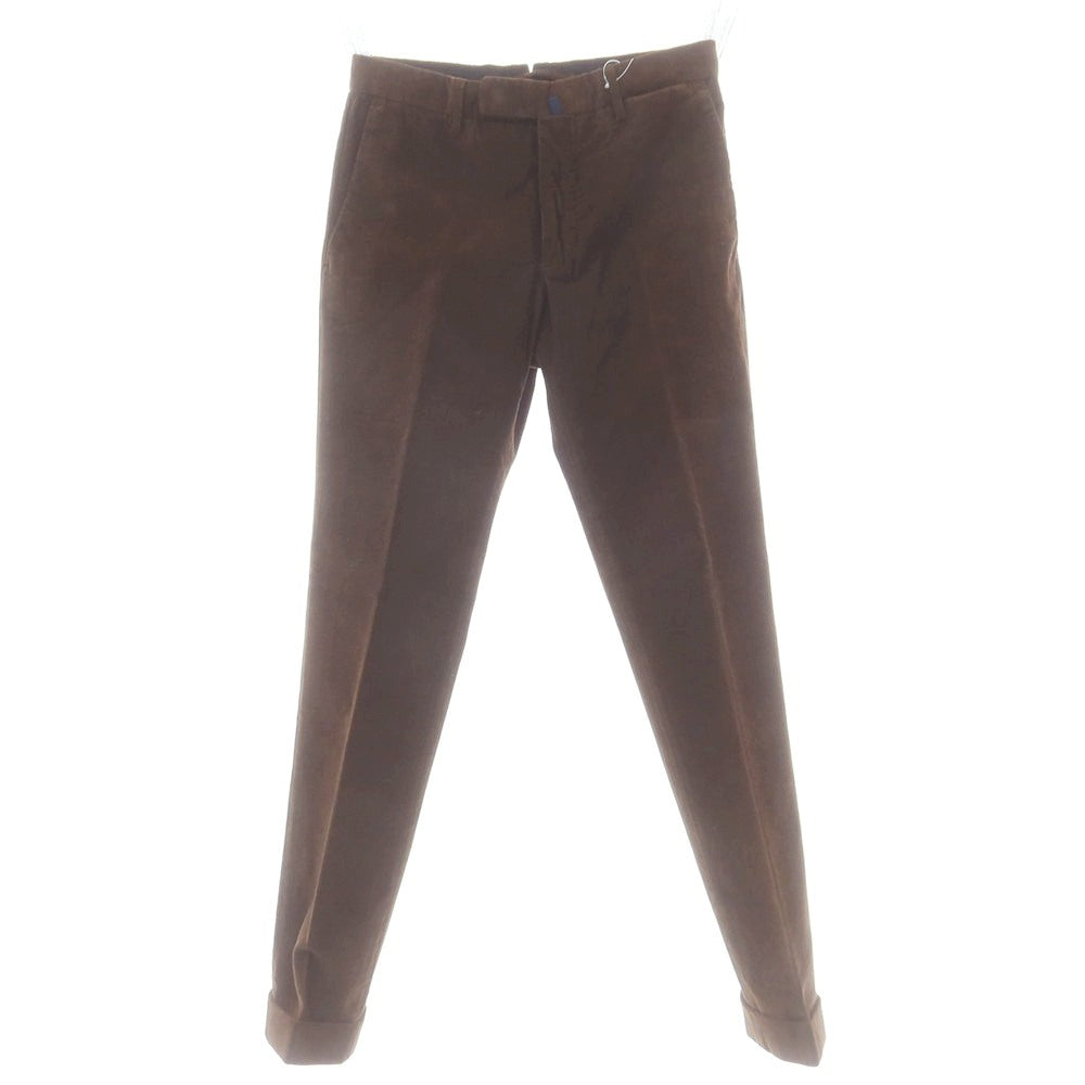 【中古】インコテックス INCOTEX ストレッチ コットン 細畝 コーデュロイパンツ ダークブラウン【 44 】【 状態ランクA 】【 メンズ 】