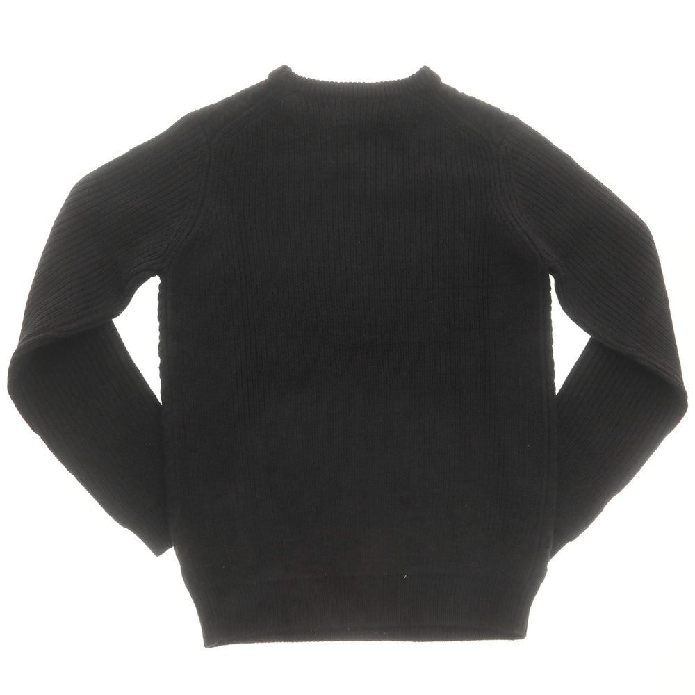 【新品】センス SSEINSE アクリルナイロン クルーネック プルオーバーニット ブラック【 S 】【 状態ランクN 】【 メンズ 】