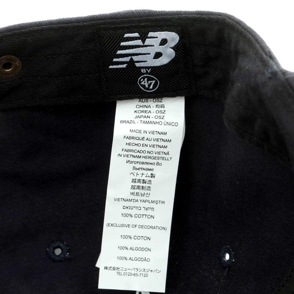 【中古】【未使用】ニューバランス NEW BALANCE ×Shohei Otani キャップ ネイビー【 状態ランクS 】【 メンズ 】