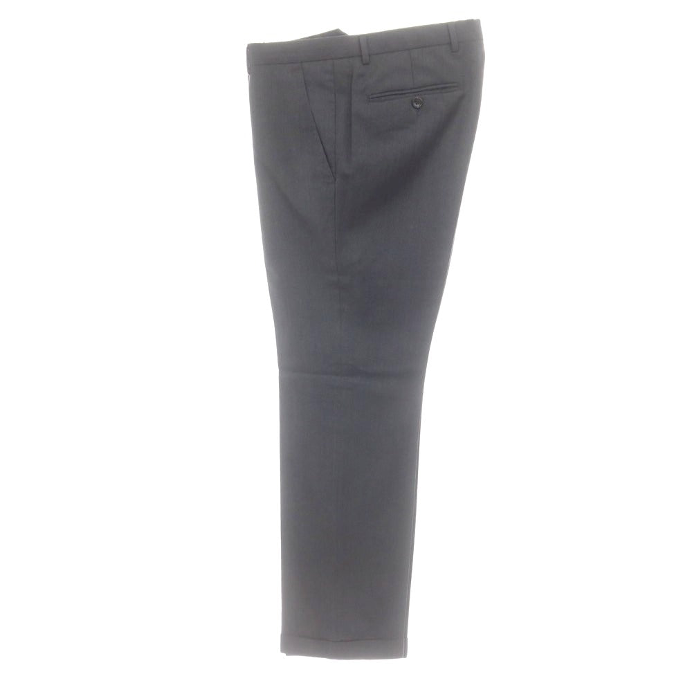 【中古】グッチ GUCCI ヘリンボーン織ウール 2つボタンスーツ ダークグレー【 48 】【 状態ランクC 】【 メンズ 】