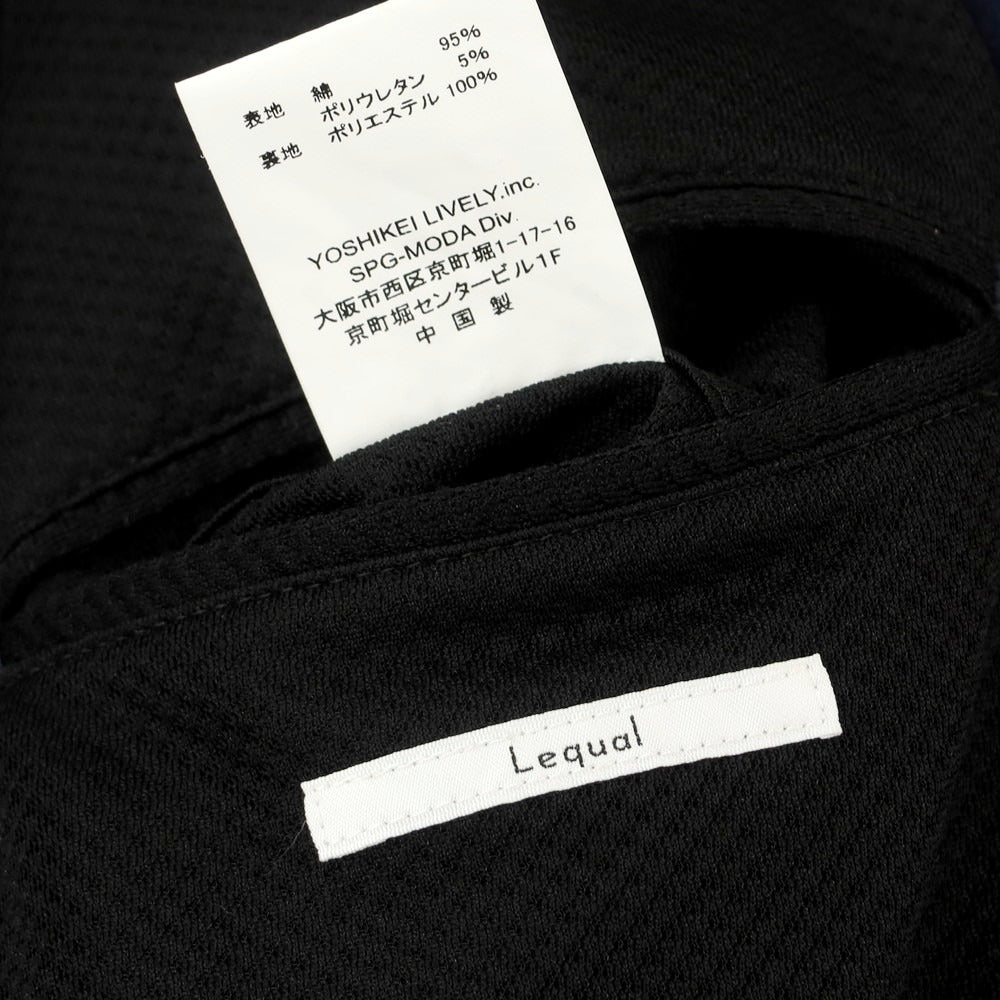 【中古】レコル Lequal ヘビースウェット セットアップ スーツ ネイビー【 48 】【 状態ランクC 】【 メンズ 】