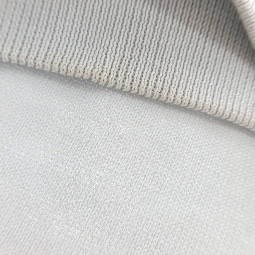 【中古】グランサッソ GRAN SASSO ハイゲージ コットン モックネック プルオーバーニット ライトグレー【 48 】【 状態ランクB 】【 メンズ 】