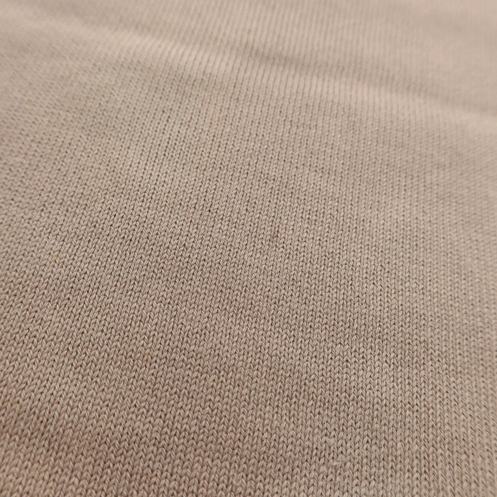 【中古】グランサッソ GRAN SASSO ハイゲージ コットン モックネック プルオーバーニット アッシュブラウン【 48 】【 状態ランクC 】【 メンズ 】