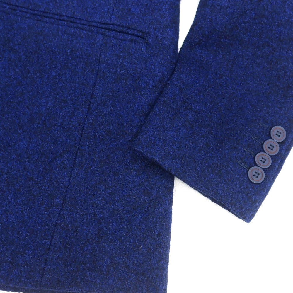 【中古】ボリーニ Bollini ウールポリエステル 2B テーラードジャケット ブルー【 48 】【 状態ランクA 】【 メンズ 】