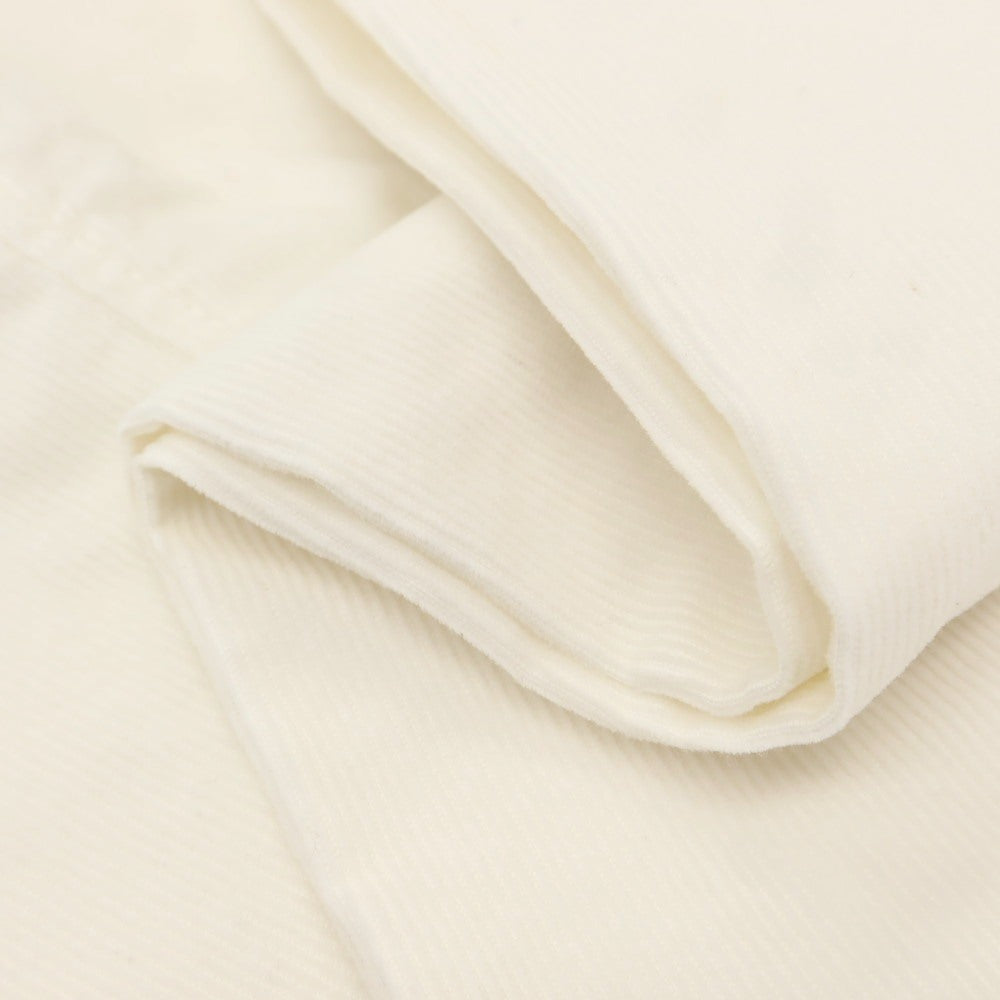 【中古】リュージョー LIU JO ストレッチ コットン 細畝 コーデュロイパンツ ホワイト【 33 】【 状態ランクC 】【 メンズ 】