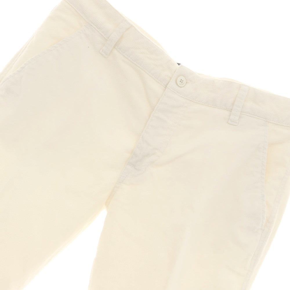 【中古】リュージョー LIU JO ストレッチ コットン 細畝 コーデュロイパンツ ホワイト【 33 】【 状態ランクC 】【 メンズ 】