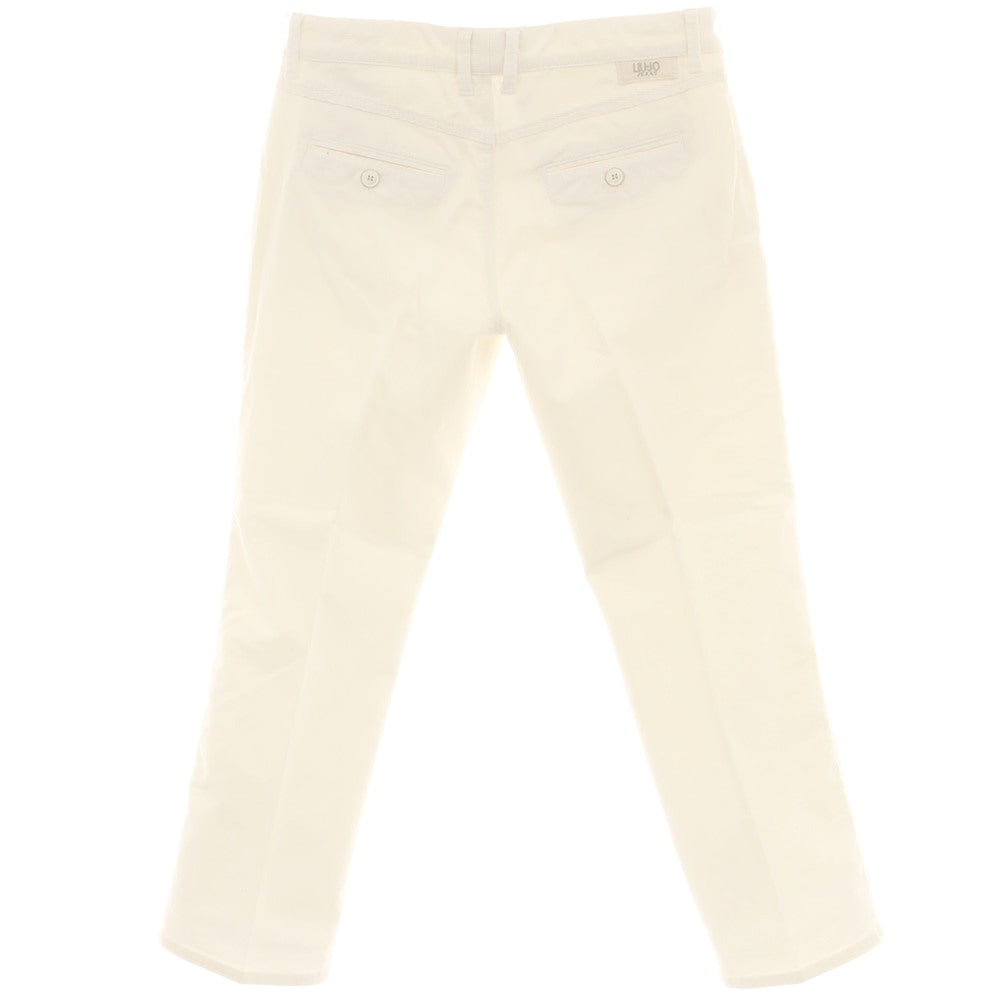 【中古】リュージョー LIU JO ストレッチ コットン 細畝 コーデュロイパンツ ホワイト【 33 】【 状態ランクC 】【 メンズ 】