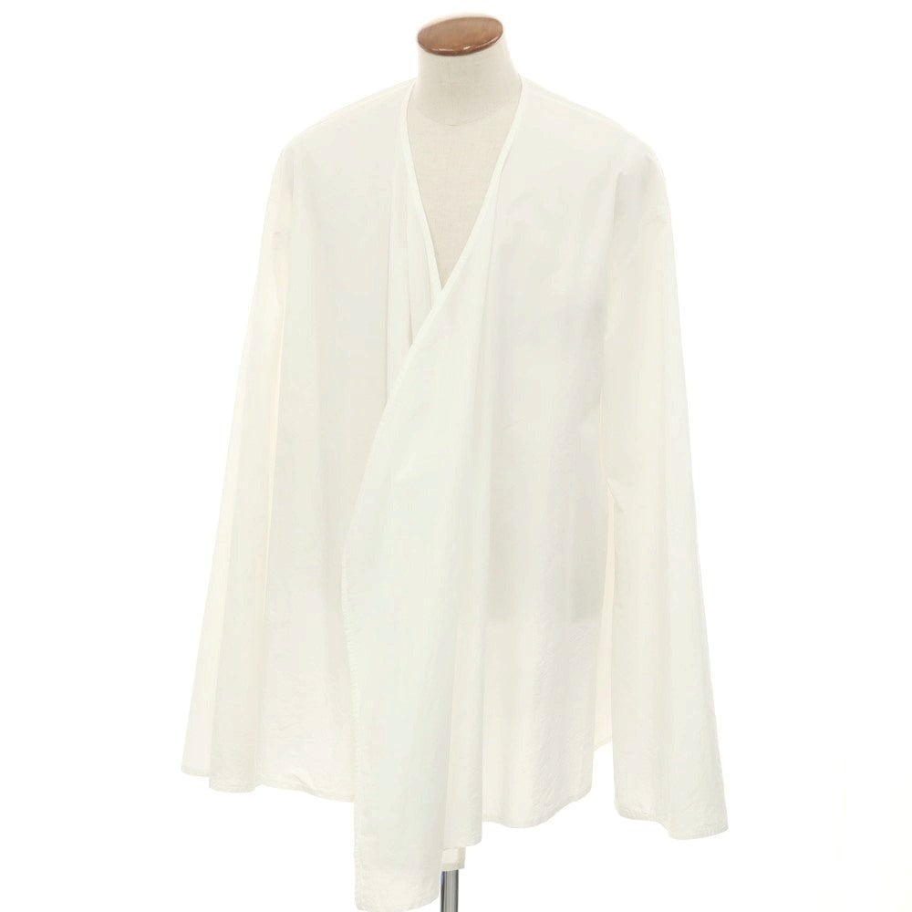 【中古】【未使用】ノマット Nomat 2025年春夏 コットン カジュアルシャツ ホワイト【 2 】【 状態ランクS 】【 メンズ 】