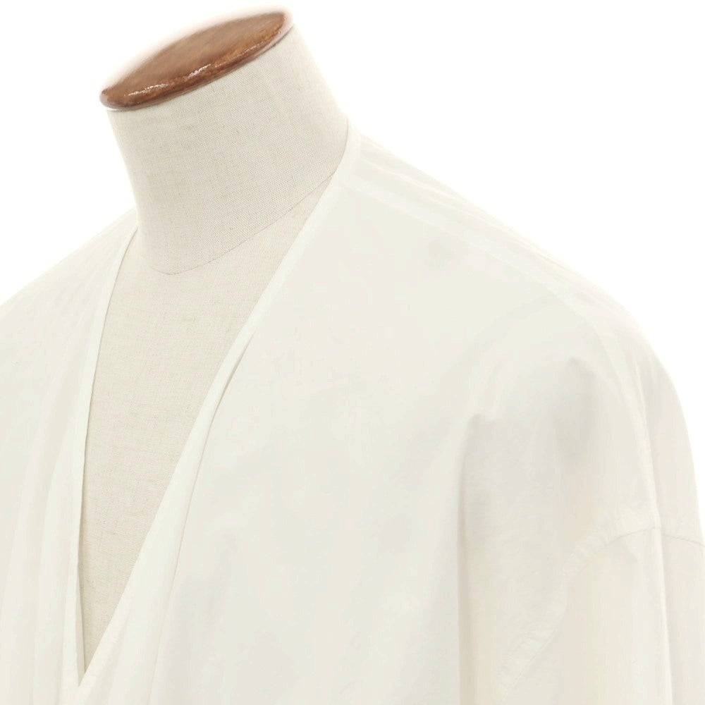 【中古】【未使用】ノマット Nomat 2025年春夏 コットン カジュアルシャツ ホワイト【 2 】【 状態ランクS 】【 メンズ 】