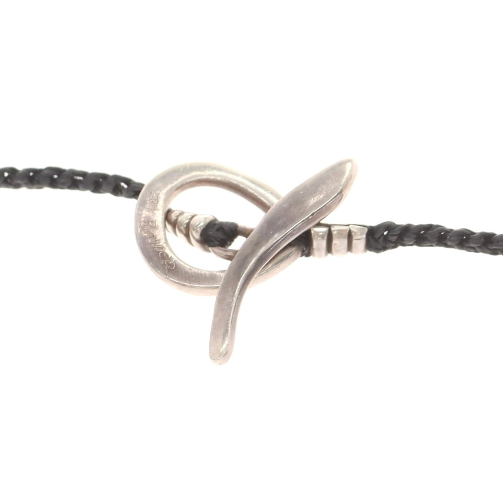 【中古】ジルプラットナー JILL PLATNER ネックレス ブラックxシルバー【 状態ランクB 】【 メンズ 】