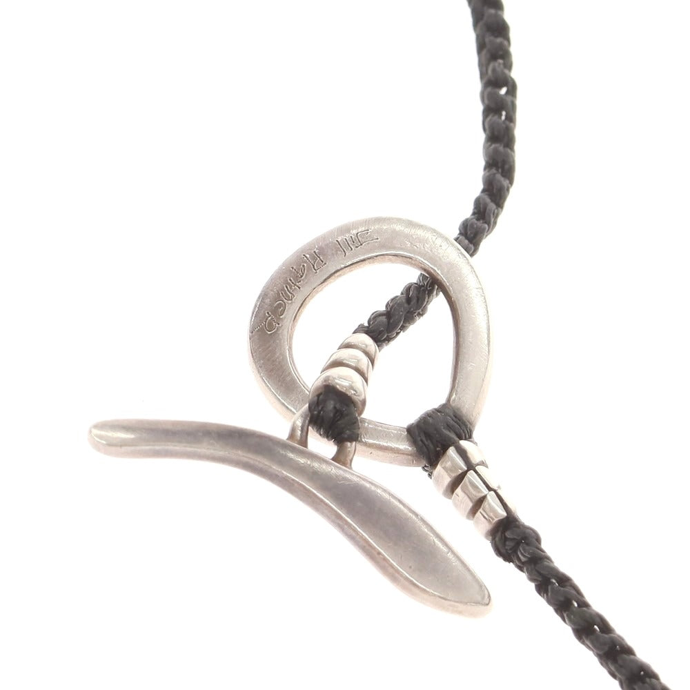 【中古】ジルプラットナー JILL PLATNER ネックレス ブラックxシルバー【 状態ランクB 】【 メンズ 】