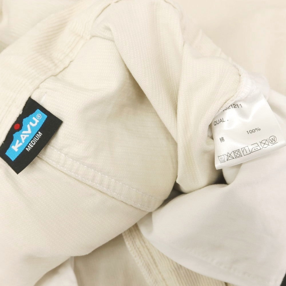 【中古】カブー KAVU コットン コーデュロイ ショートパンツ ライトベージュ【 M 】【 状態ランクB 】【 メンズ 】