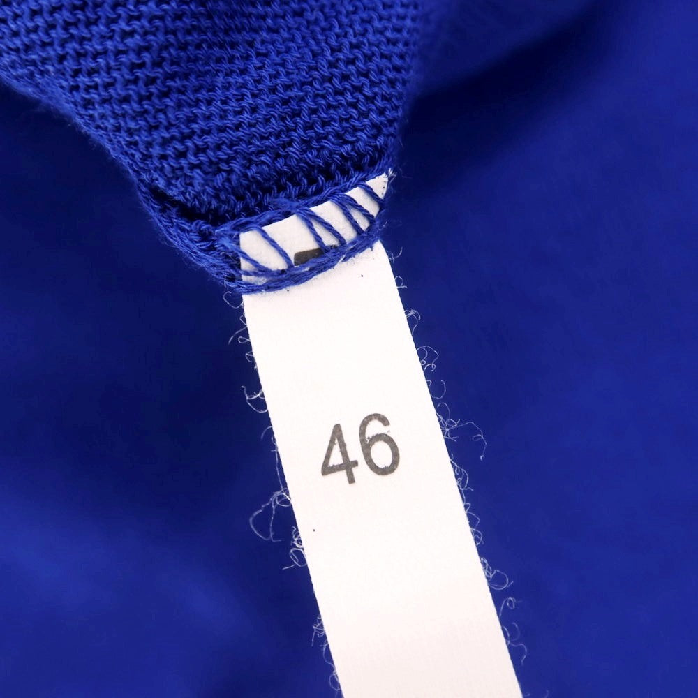 【中古】アレッサンドロルッピ Alessandro Luppi ハイゲージ コットン モックネック プルオーバーニット ロイヤルブルー【 46 】【 状態ランクB 】【 メンズ 】