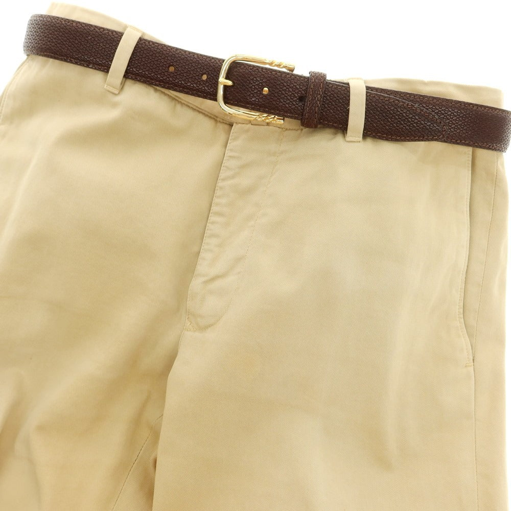 【中古】ファットリアデルクオーイオ FATTORIA del CUOIO ベルト ブラウン【 85 】【 状態ランクA 】【 メンズ 】