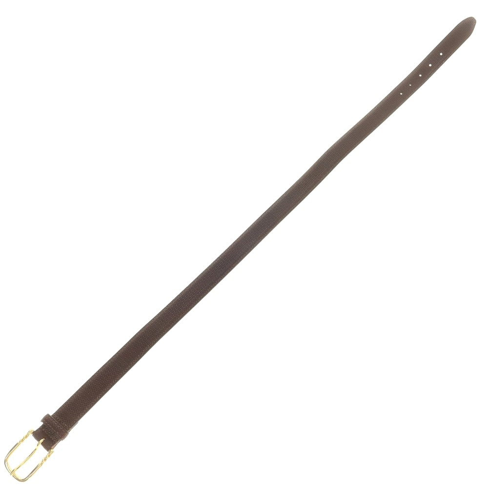 【中古】ファットリアデルクオーイオ FATTORIA del CUOIO ベルト ブラウン【 85 】【 状態ランクA 】【 メンズ 】