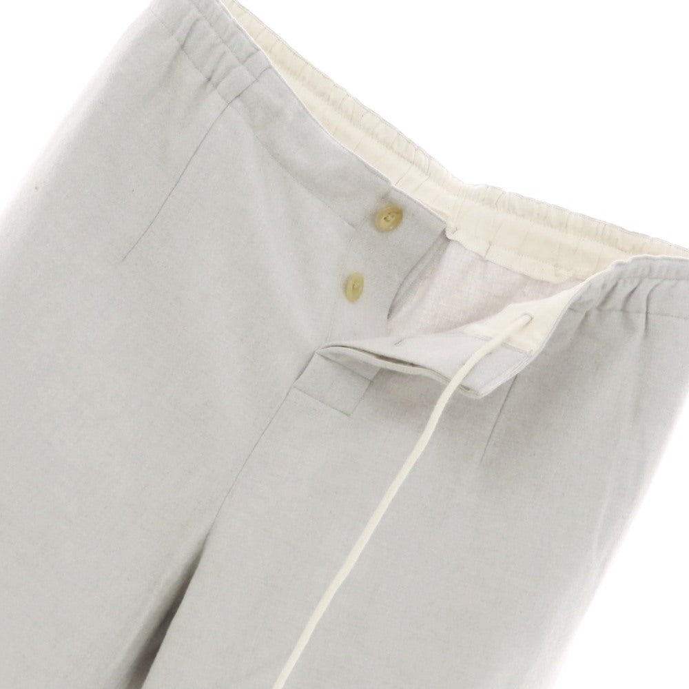 【中古】リパーパス RE-PURPOSE ウール イージースラックスパンツ ライトグレー【 L 】【 状態ランクC 】【 メンズ 】