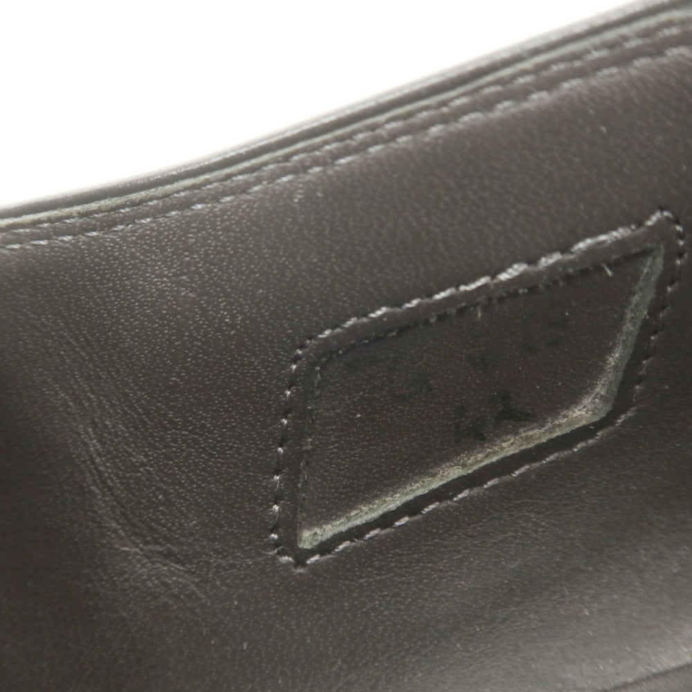 【中古】フラテッリジャコメッティ F.LLI Giacometti ストラップローファー ドレスシューズ ブラック【 42 】【 状態ランクB 】【 メンズ 】