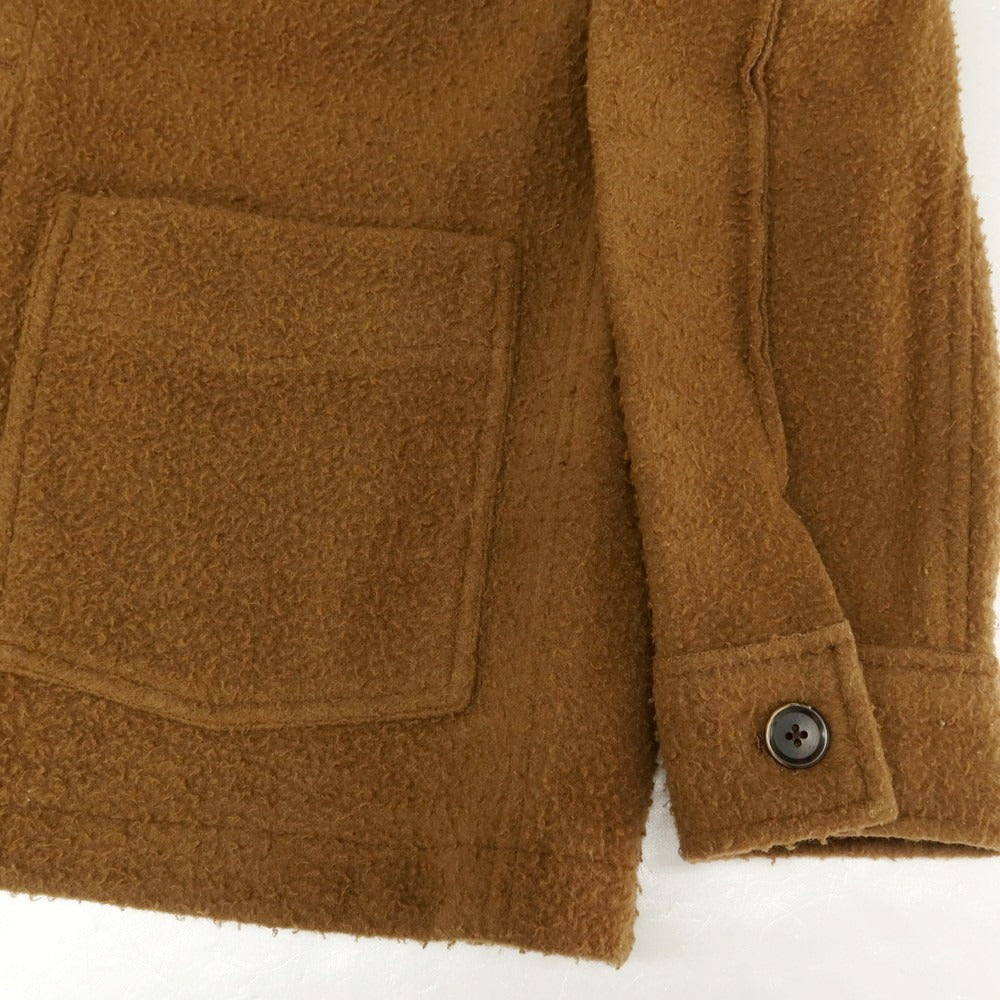 【中古】ジャーナルスタンダード レリューム JOURNAL STANDARD relume ウールナイロン ワークジャケット ブラウン【 S 】【 状態ランクB 】【 メンズ 】
