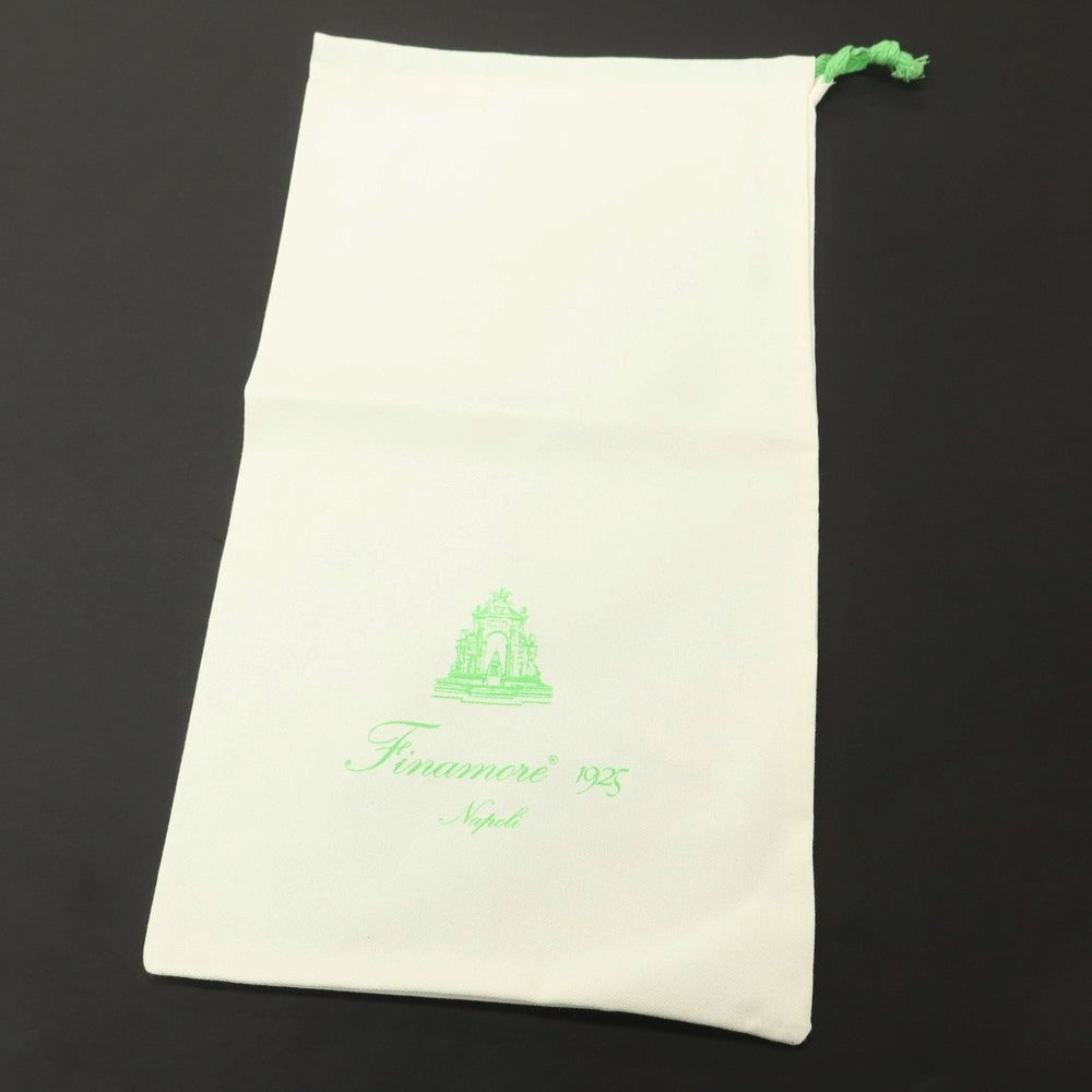 【中古】フィナモレ Finamore コットン チェック ホリゾンタルカラー カジュアルシャツ ピンクxホワイト【 37 】【 状態ランクB 】【 メンズ 】