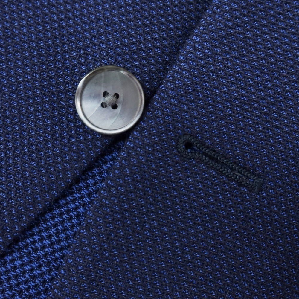 【中古】ラルディーニ LARDINI コットンウール テーラードジャケット ネイビー【 48 】【 状態ランクA 】【 メンズ 】